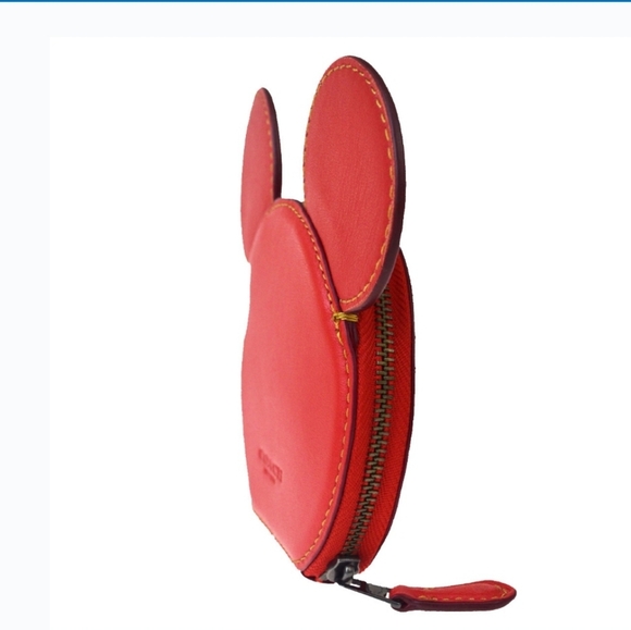 Coach "LE" Mickey Mouse Coin Case - Picture 9 of 14